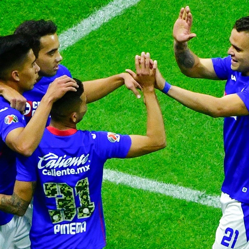 Cruz Azul le presume al América que es el nuevo líder del Guardianes 2021