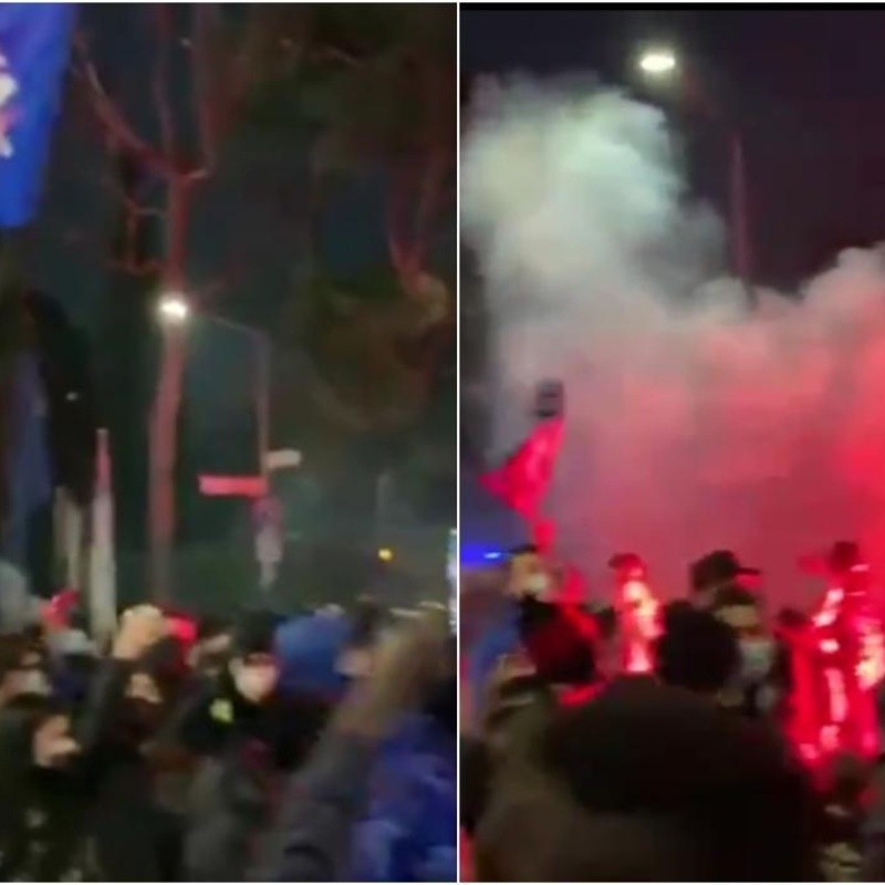 Locura total: así están las calles de Bérgamo esperando al equipo de Muriel y Zapata