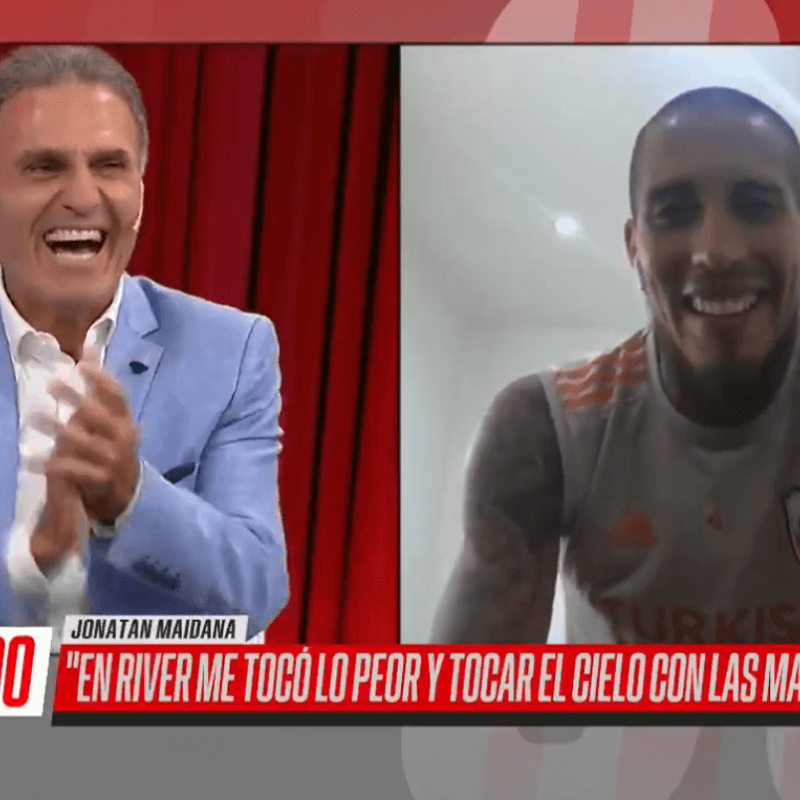 El divertido cruce de Ruggeri y Maidana con Boca y River de por medio