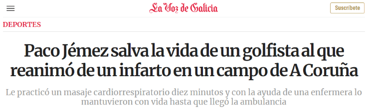 Paco Jémez paro cardíaco