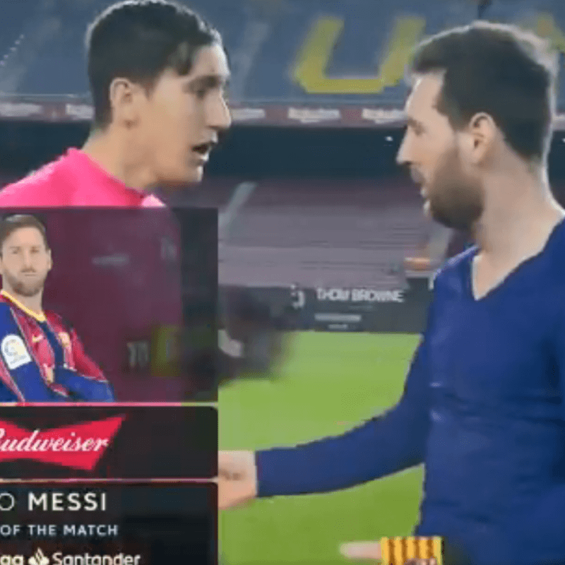 Le pidió la camiseta a Messi pero nunca imaginó la reacción del "10"