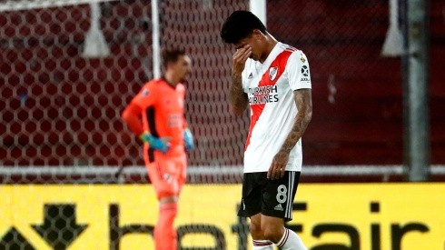 River ya sabe la sanción que Carrascal deberá cumplir por su expulsión contra Palmeiras