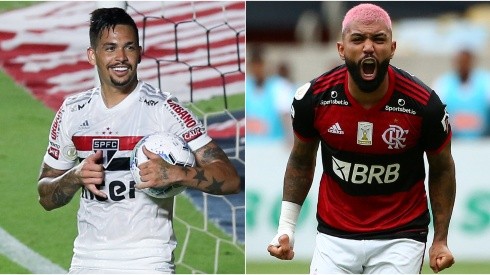 São Paulo x Flamengo pelo Campeonato Brasileiro - (Getty Images)