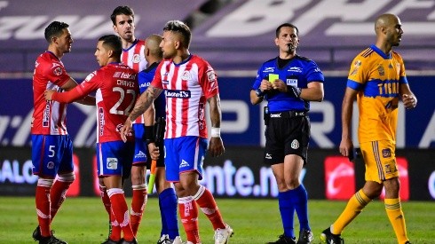 Tigres UANL y Atlético de San Luis empataron por el Guardianes 2021