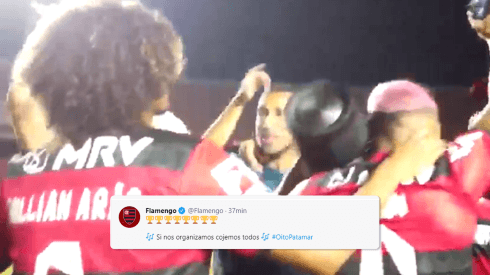 El video de los jugadores de Flamengo cantando: "Si nos organizamos..."