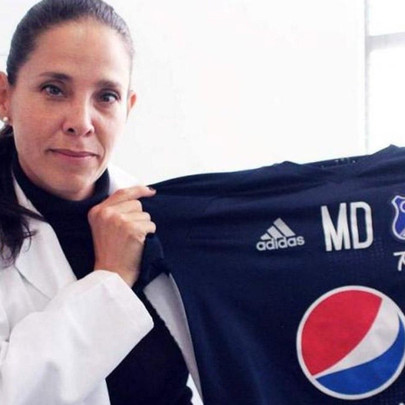 Doctora de Millonarios se defiende de las críticas: "Será porque soy mujer"