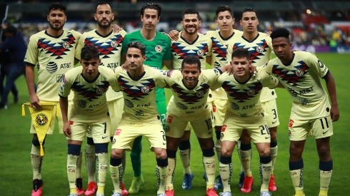 Team of America pose during the CONCACAF Champions League 2020. (Getty)