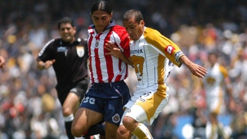 Palencia jugó en las Chivas del 2003 al 2005.