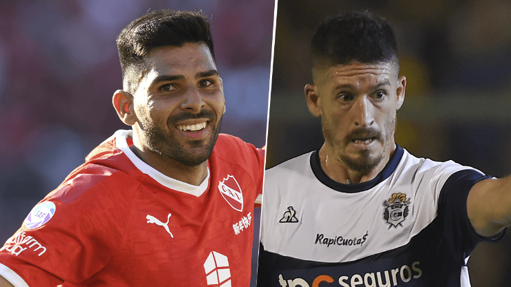 Independiente vs. Gimnasia LP por la Copa de la Liga Profesional (Foto: Getty Images).