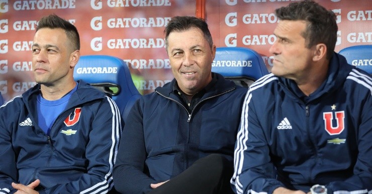 Frank Kudelka con Universidad de Chile