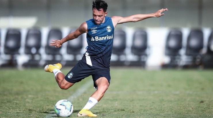 Pepê pode ser um diferencial na partida - Foto: Lucas Uebel/Flickr Oficial do Grêmio/Divulgação.