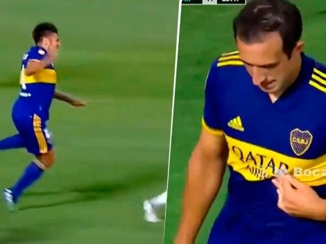 Video: en la misma jugada, Boca perdió a Salvio e Izquierdoz por lesión