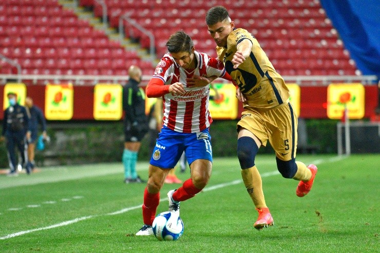 Isaac Brizuela en Chivas