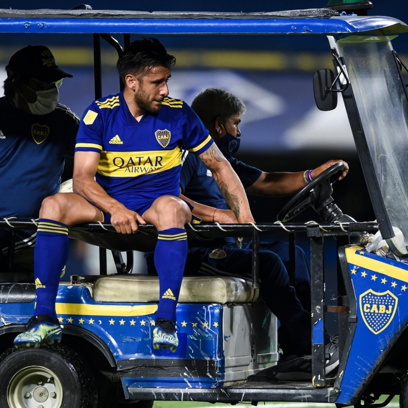 Es oficial: Boca confirmó las lesiones de Salvio e Izquierdoz