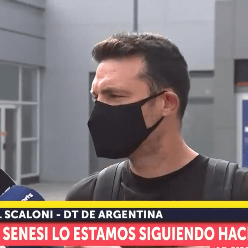 Le preguntaron por Messi y Scaloni tiró: "Es una respuesta bastante hecha"