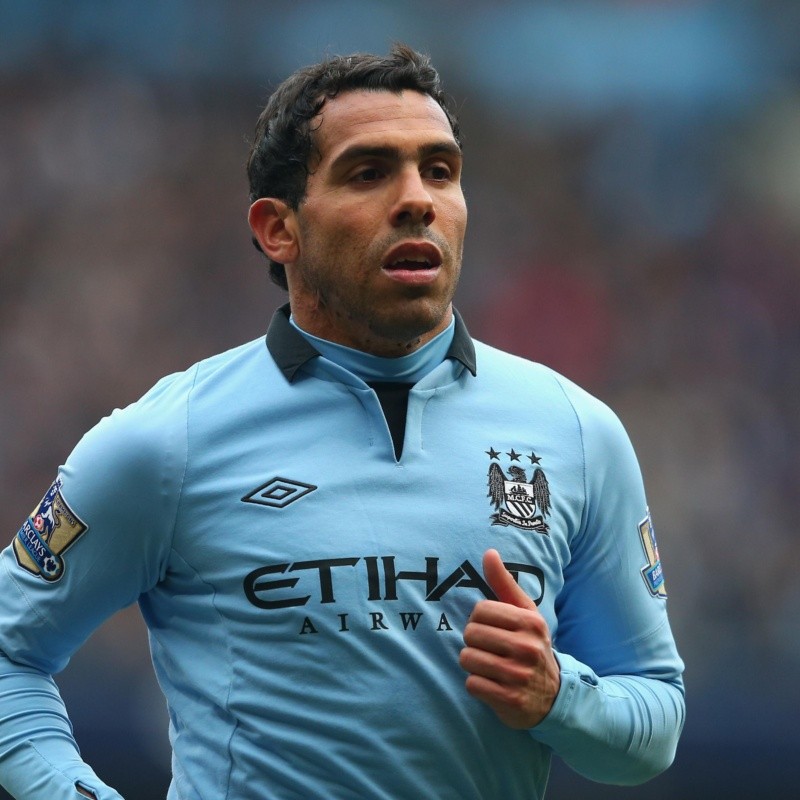 Ídolo eterno: el posteo del Manchester City para Carlos Tevez