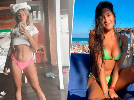 Picante: Nati Jota subió foto en bikini e Ivana Nadal se puso la misma, pero posando con su novio
