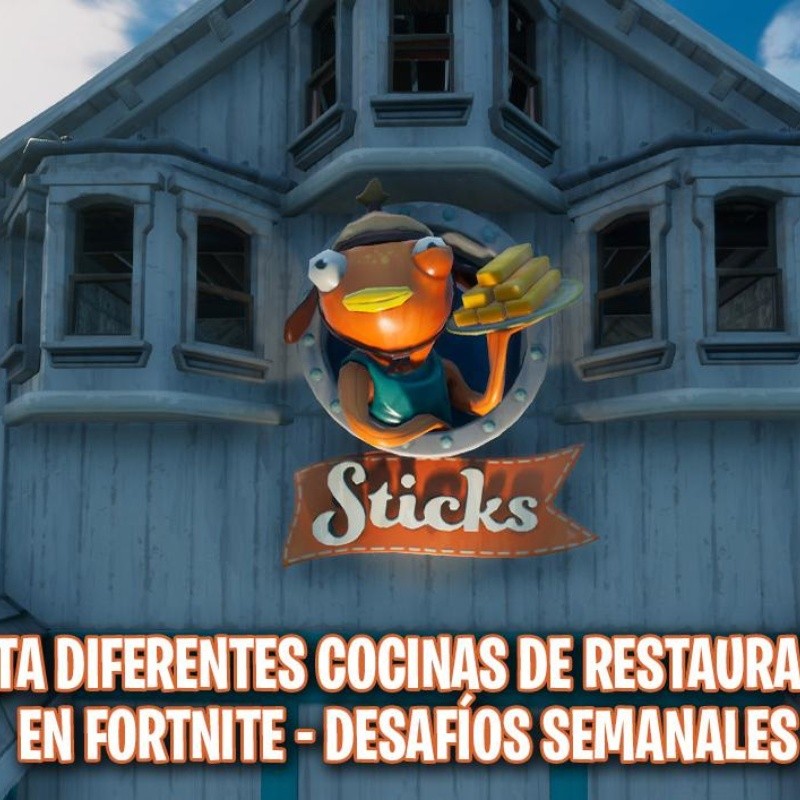 Visita diferentes cocinas de restaurantes en Fortnite [UBICACIONES]