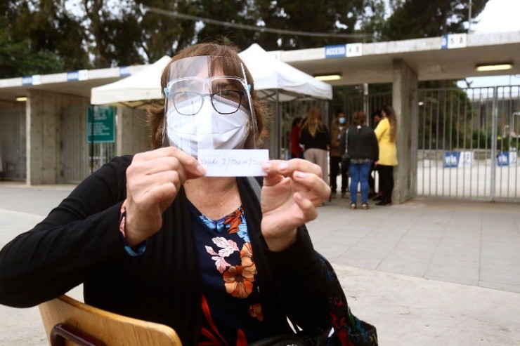 Proceso de vacunación Covid-19 en Chile