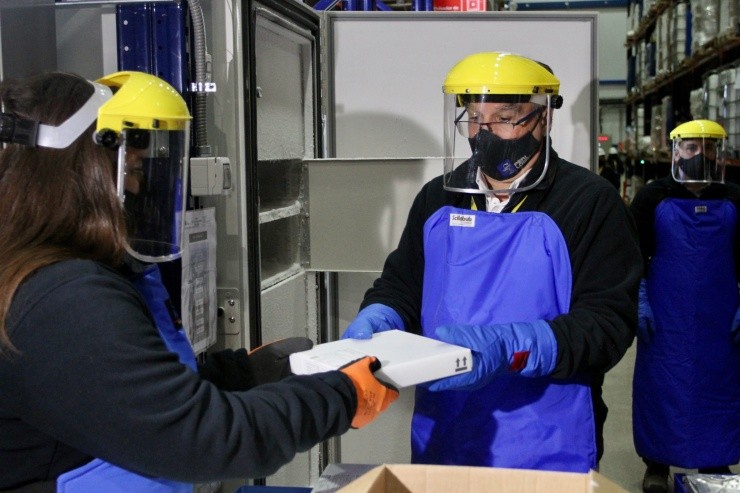 Proceso de vacunación Covid-19 en Chile