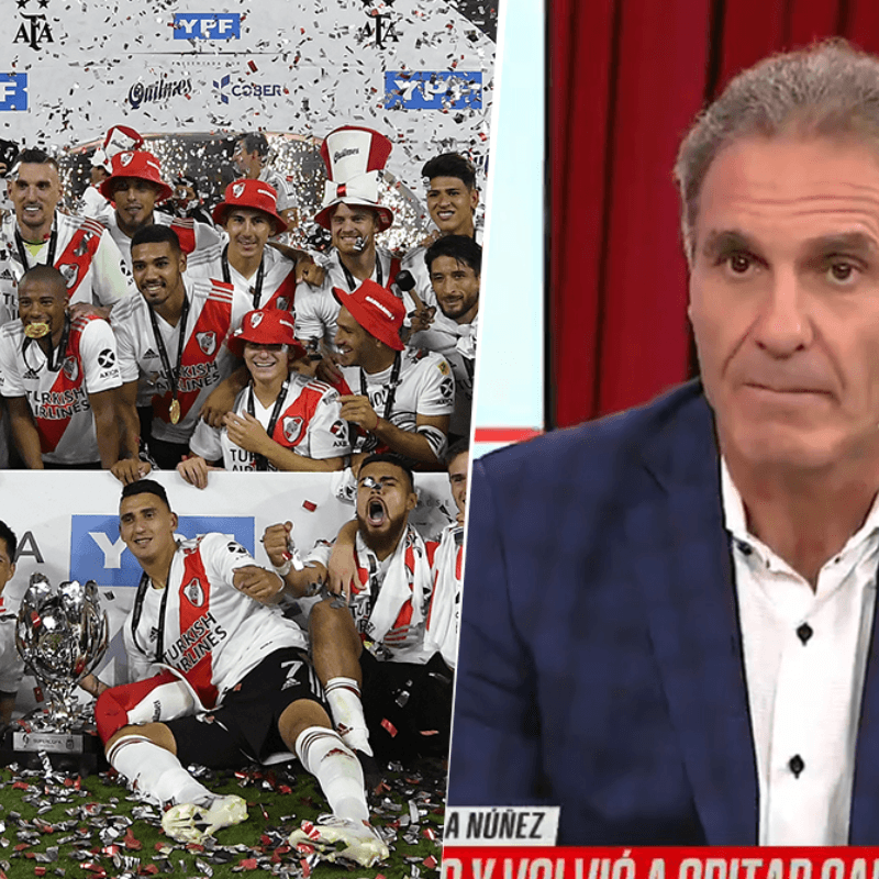 Ruggeri: "Este River le compite a cualquier equipo europeo"