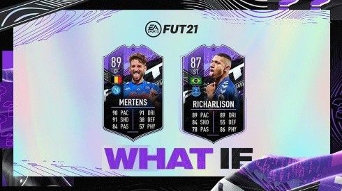 Este es el Equipo 2 de What If?... en el Ultimate Team del FIFA 21