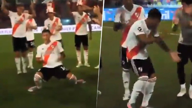 Los pasos prohibidos: el video viral de Alex Vigo en los festejos de River