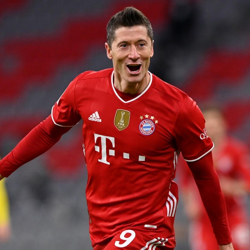 Los dos la rompieron, pero Lewandowski le ganó el duelo a Haaland: 4 a 2 para del Bayern