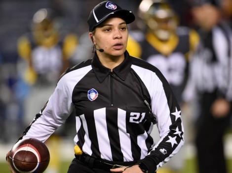 NFL muestra paridad: la primera árbitro mujer de raza negra en su historia