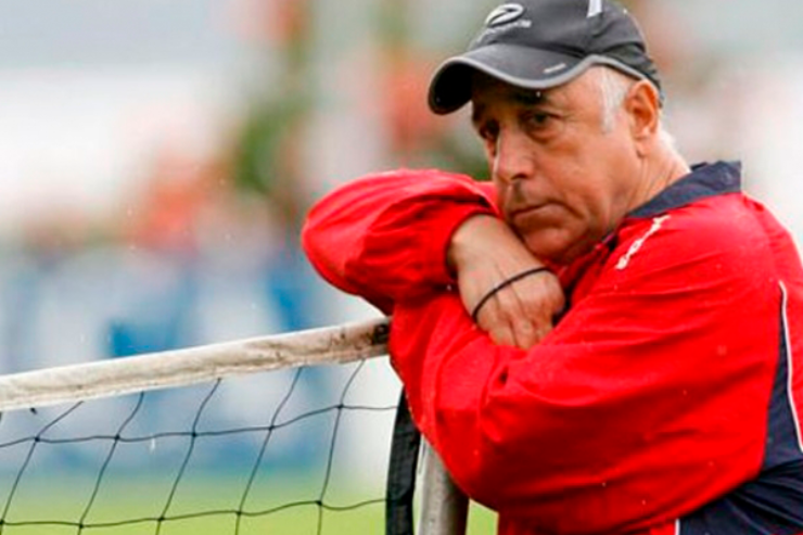Nelson Acosta con la selección de Chile