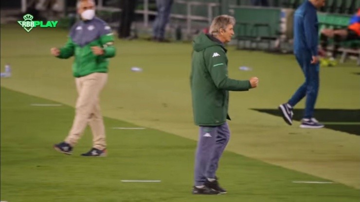 Reacción de Pellegrini en victoria de Betis Reacción de Pellegrini en victoria de Betis