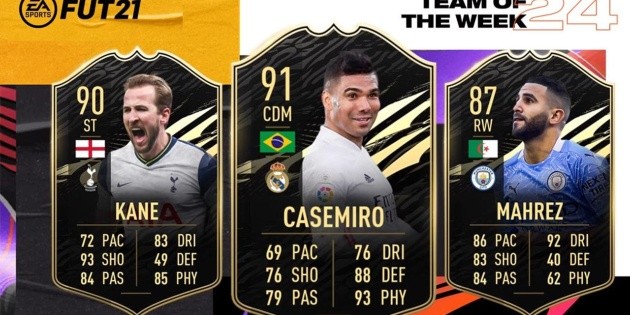 FIFA 21 |  These are the new cards that arrive in the Team of the Week 24