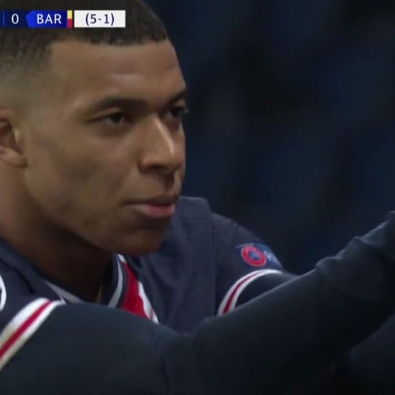 ¿Quién si no? Lenglet hizo un penal insólito y Mbappé puso el 1-0