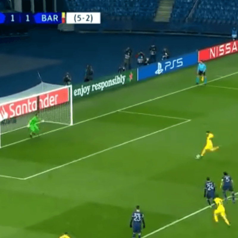 ¡Messi erró el penal para Barcelona! Keylor Navas se lo atajó y salvó al PSG