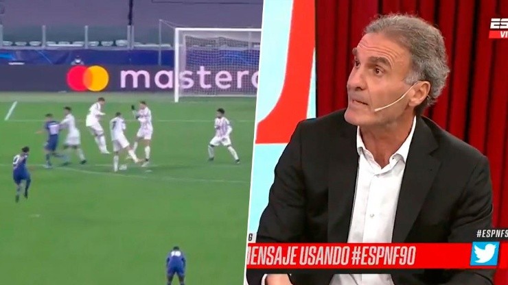 Ruggeri habló sobre el error garrafal de Cristiano en el gol de la eliminación de la Juventus