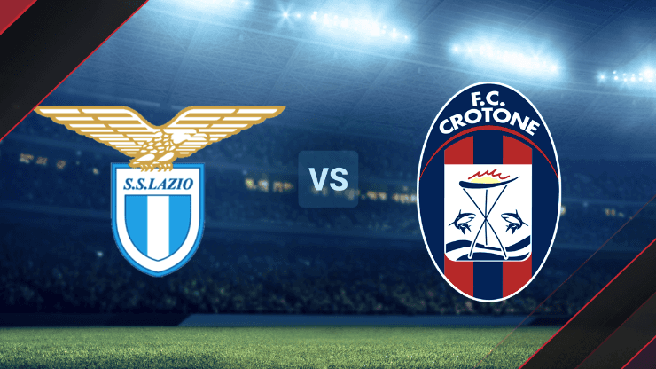 Lazio vs. Crotone por la Serie A.