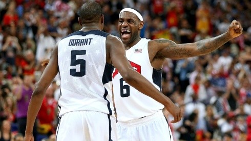 Kevin Durant y LeBron James