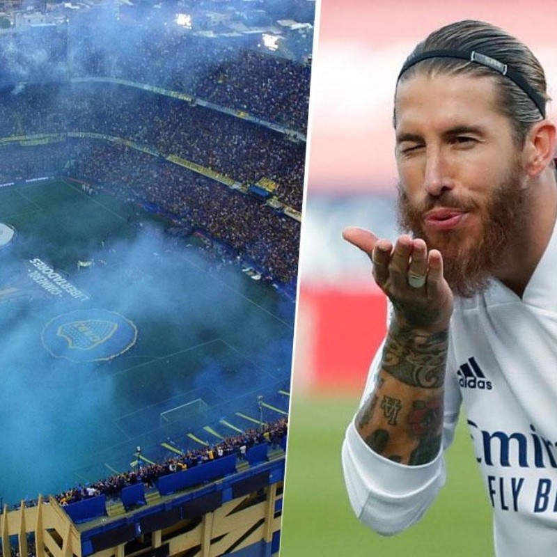 Sergio Ramos: "¿Boca o River? Boca, por Riquelme y La Bombonera"