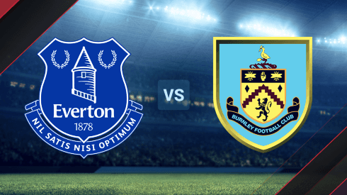 Everton vs. Burnley por la Premier League.