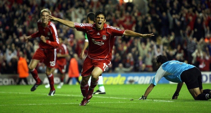 Mark González con Liverpool en Inglaterra