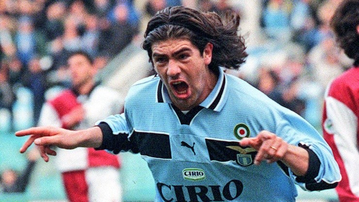 Marcelo Salas con Lazio en Italia