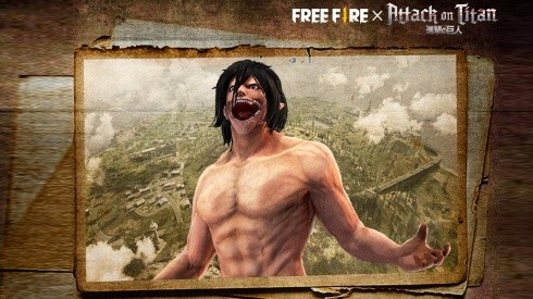 Como conseguir la nueva skin de Attack on Titans en Free Fire