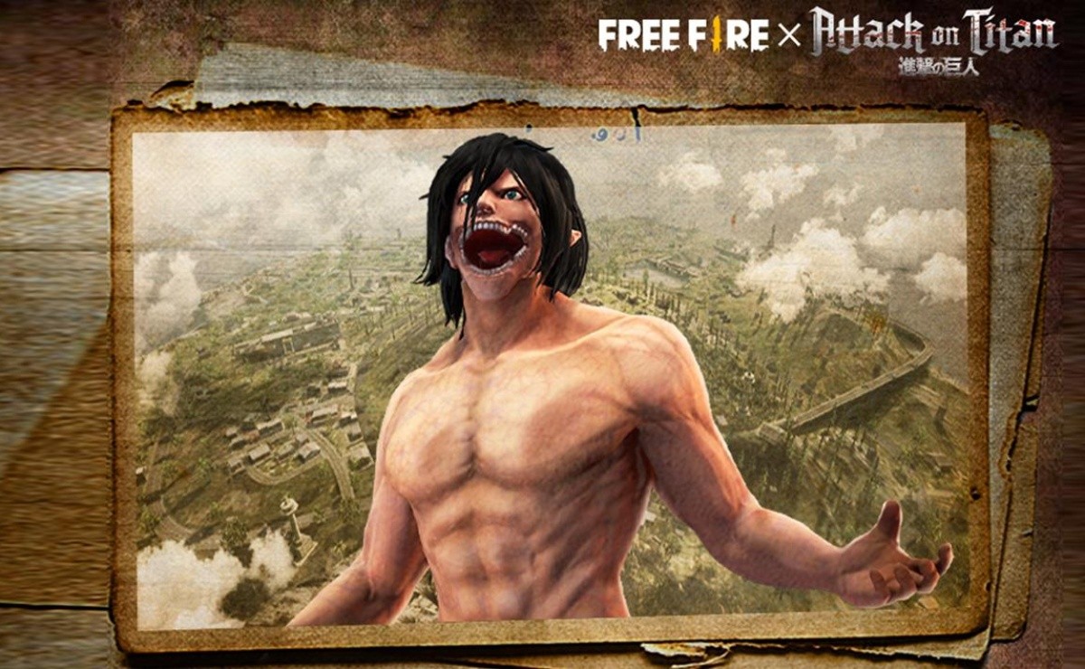 Garena Free Fire lança evento com skins de Attack on Titan - GKPB