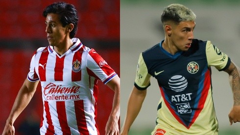 Chivas and América clash in the exciting Clásico Nacional in the Liga MX 2021 (Getty).