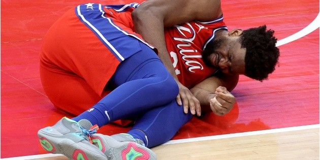 NBA |  VIDEO of Joel Embiid and how he was injured in the Philadelphia 76ers