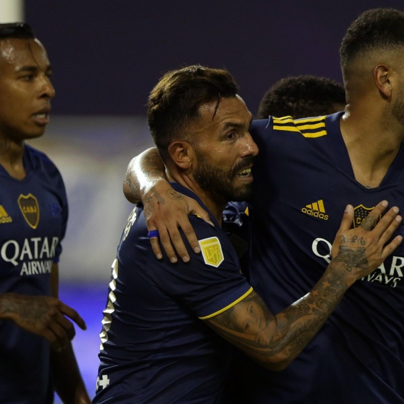 Con Rojo, Cardona y Tevez: los concentrados de Boca para el Superclásico