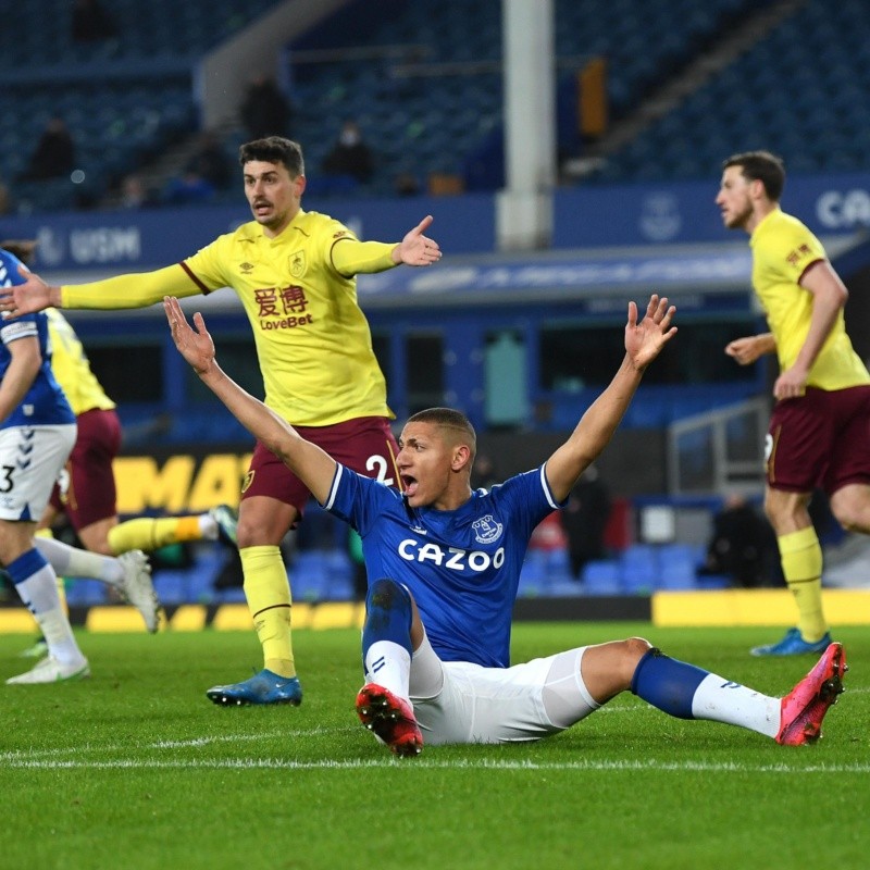 Decepción absoluta: Everton volvió a perder en casa, esta vez con el Burnley