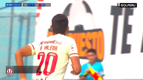 Alex Valera jugó menos de 15 minutos contra Melgar de Arequipa.