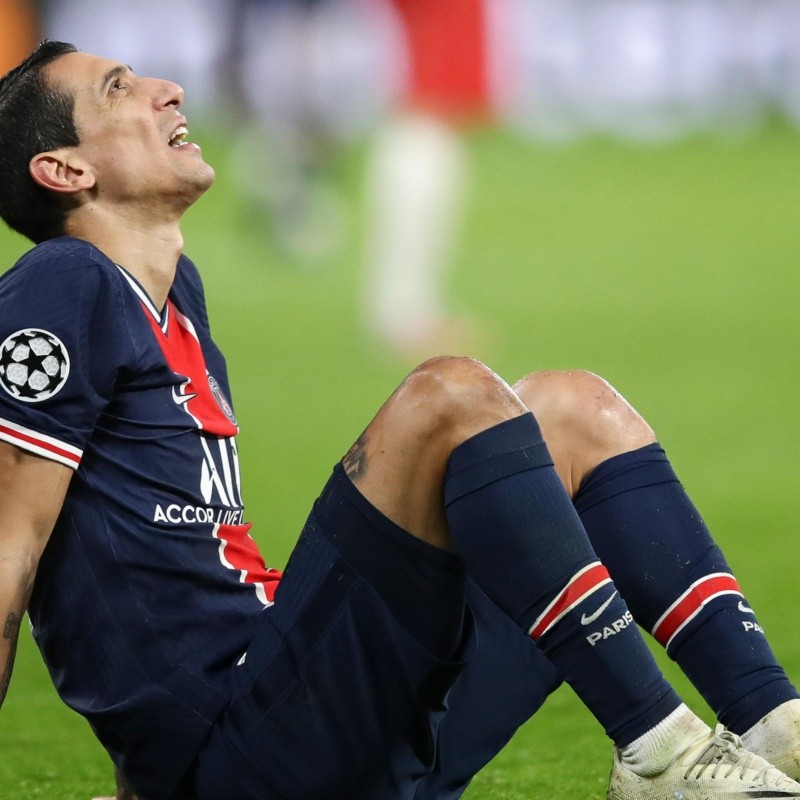 Ángel Di María sufrió un robo en su casa durante el partido del PSG