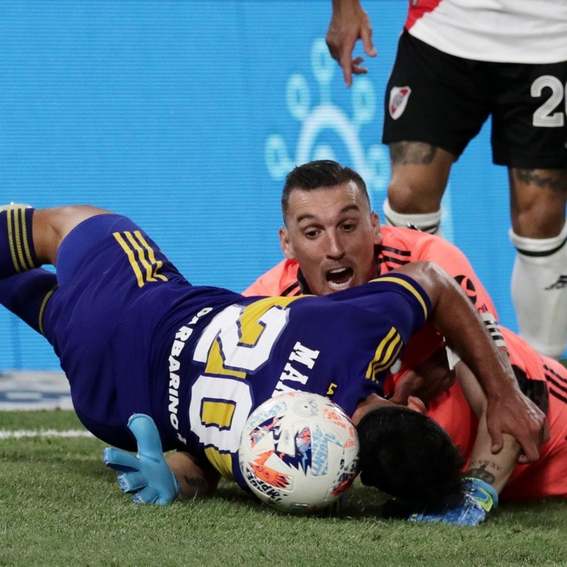 Pasó de todo pero no ganó ninguno: fue 1-1 de Boca y River en la Bombonera